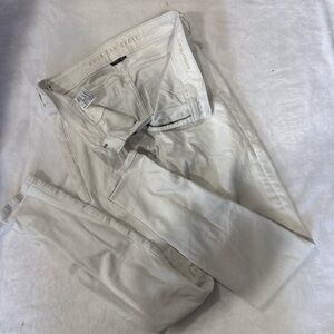 American Eagle White Denim Pants